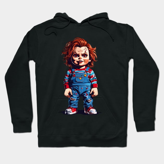 Chucky_001 Hoodie by Buff Geeks Art